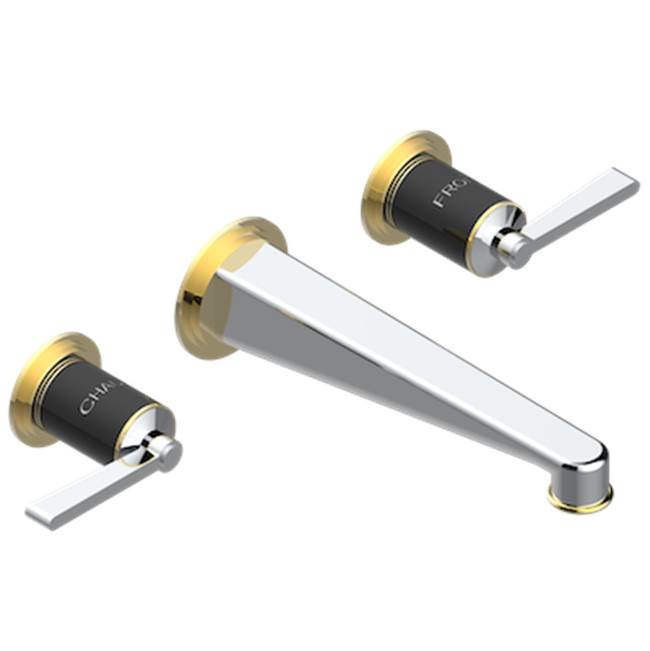 THG - Trim For Wall Mounted 3-hole Bath Set Only - Chrome Polished Gold Polished