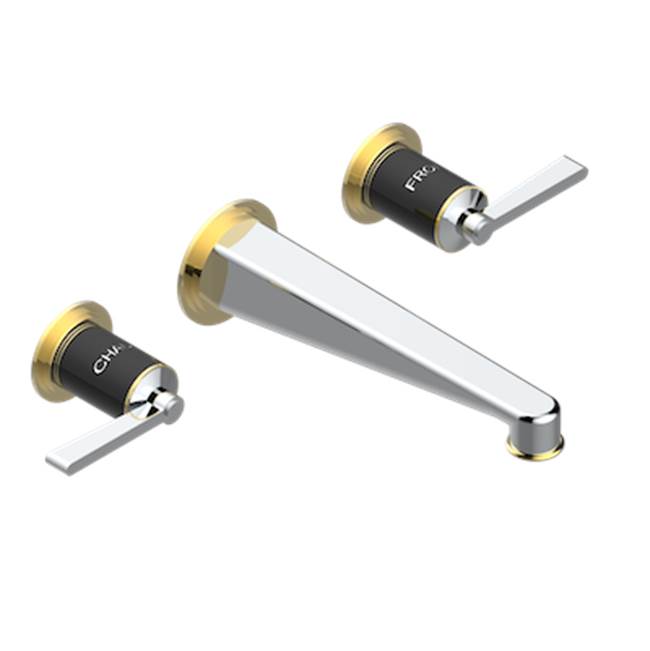 THG - Trim For Wall Mounted 3-hole Lavatory Set Only - Chrome Polished Gold Polished