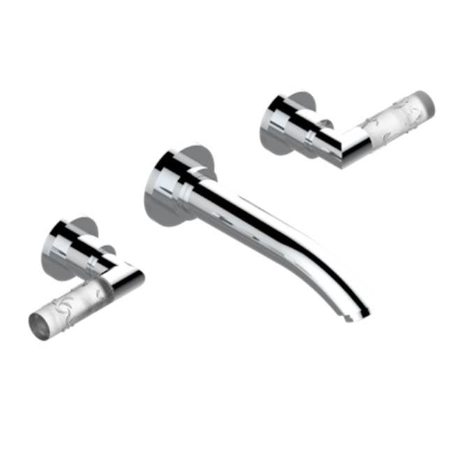 THG - Trim For Wall Mounted 3-hole Bath Set Only - Matt Umber PVD