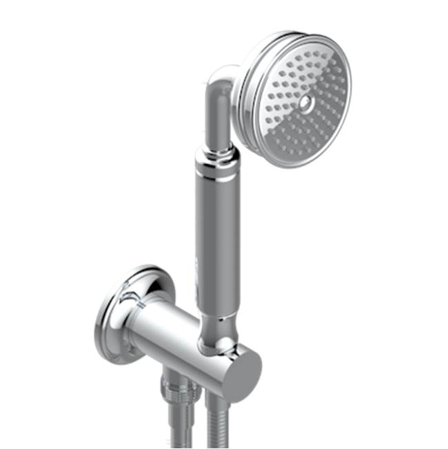 THG - Wall Mounted Handshower With Integrated Fixed Hook - Matt Umber PVD