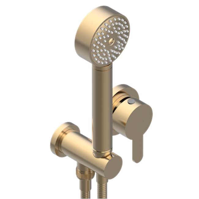THG - Trim Only For Wall Mixer With Complete Handshower On Hook - Matt Umber PVD