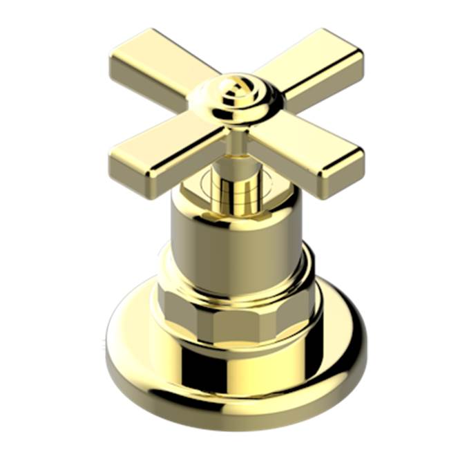 THG - 2-function Deck Diverter With Trim - Brass Color PVD
