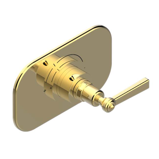 THG - Trim For Thg Thermostat, Rough Part Supplied With Fixing Box Ref.5 200ae/us - Gold Color PVD