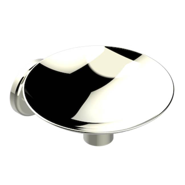 THG - Soap Dish, Wall Mounted, 6'' Diameter - Nickel Polished