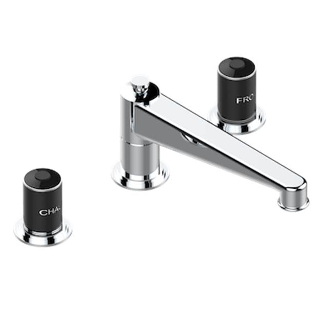 THG - Roman Tub Set With 3/4'' Valves - Matt Umber PVD