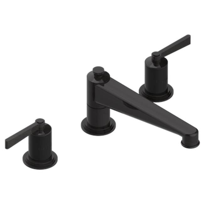 THG - Roman Tub Set With 3/4'' Valves - Brown Bronze Color PVD