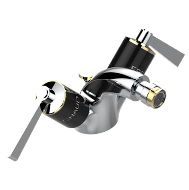 THG - Single Hole Bidet Faucet With Drain - Chrome Polished Gold Polished