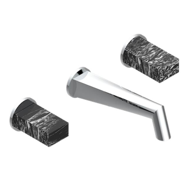 THG - Trim For Wall Mounted 3-hole Bath Set Only - Matt Umber PVD
