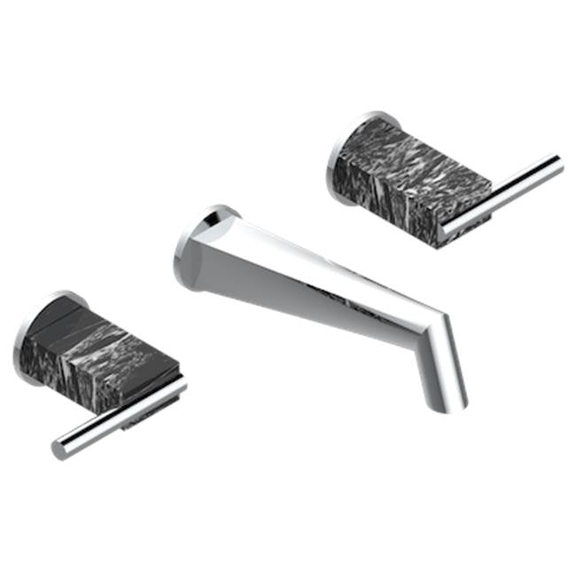 THG - Trim For Wall Mounted 3-hole Bath Set Only - Matt Umber PVD