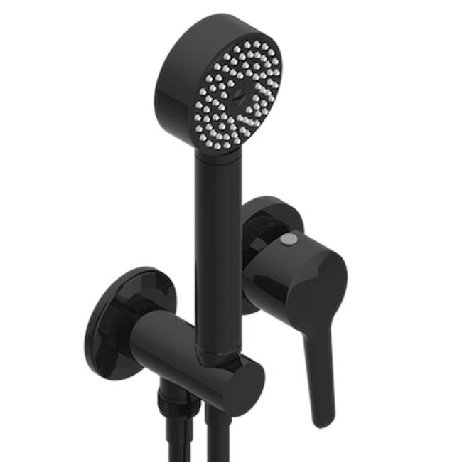 THG - Trim Only For Wall Mixer With Complete Handshower On Hook - Brown Bronze Color PVD