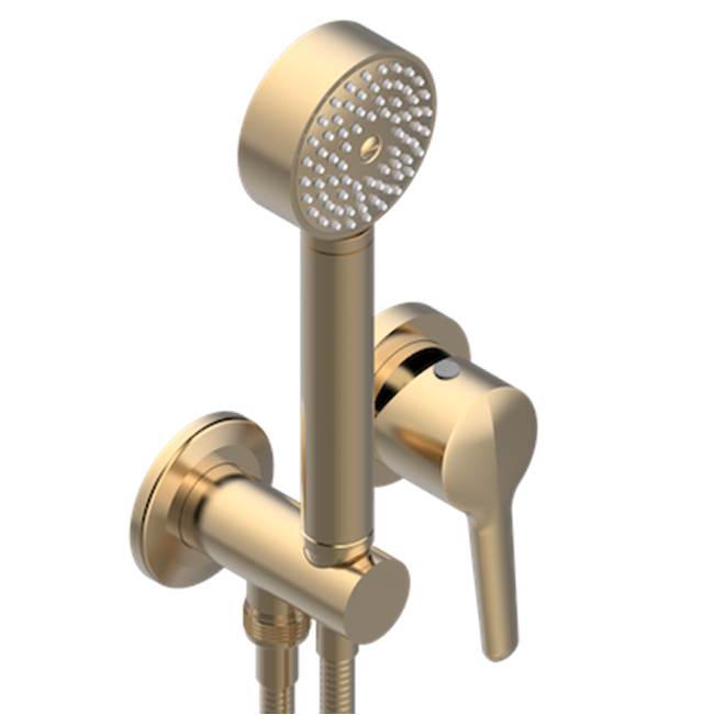 THG - Trim Only For Wall Mixer With Complete Handshower On Hook - Matt Umber PVD