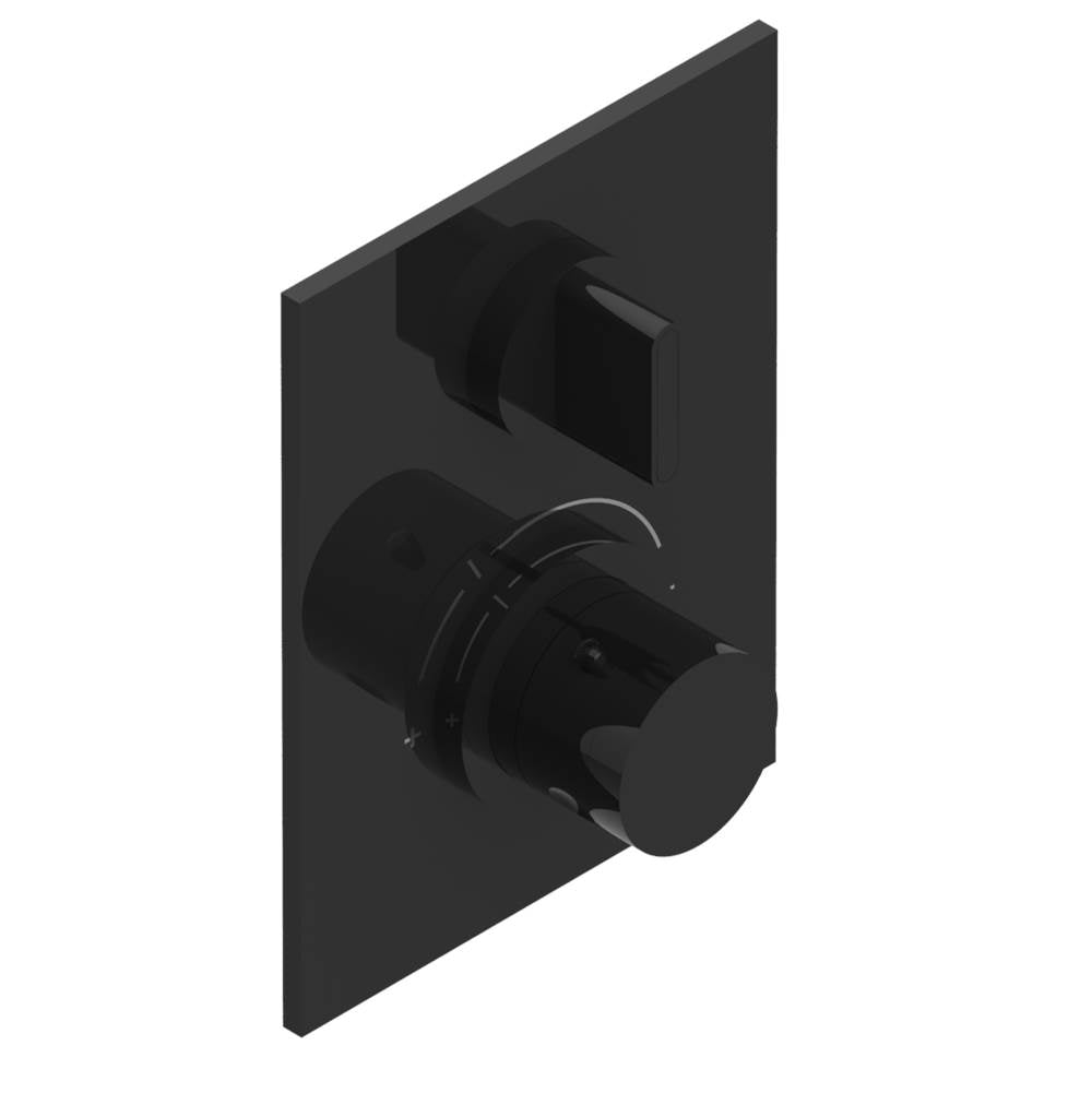 THG - Trim for THG thermostat 1 volume control, rough part supplied with fixing box ref.5 300AE/US - Brown Bronze Color PVD