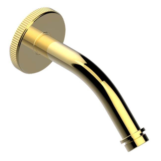 THG - Horizontal Shower Arm, 45°, Lg: 4'' 3/4 - Gold Color PVD