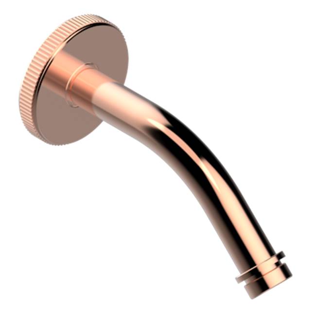 THG - Horizontal Shower Arm, 45°, Lg: 4'' 3/4 - Blush PVD