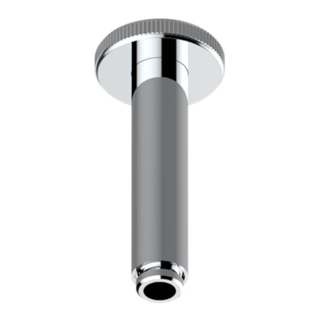 THG - Vertical Shower Arm Ceiling Mounted 1/2'' Connection - Matt Umber PVD