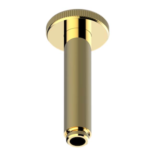 THG - Vertical Shower Arm Ceiling Mounted 1/2'' Connection - Gold Polished