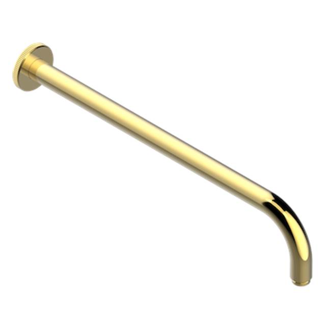 THG - Horizontal Shower Arm, 90°, Lg: 17'' - Gold Color PVD