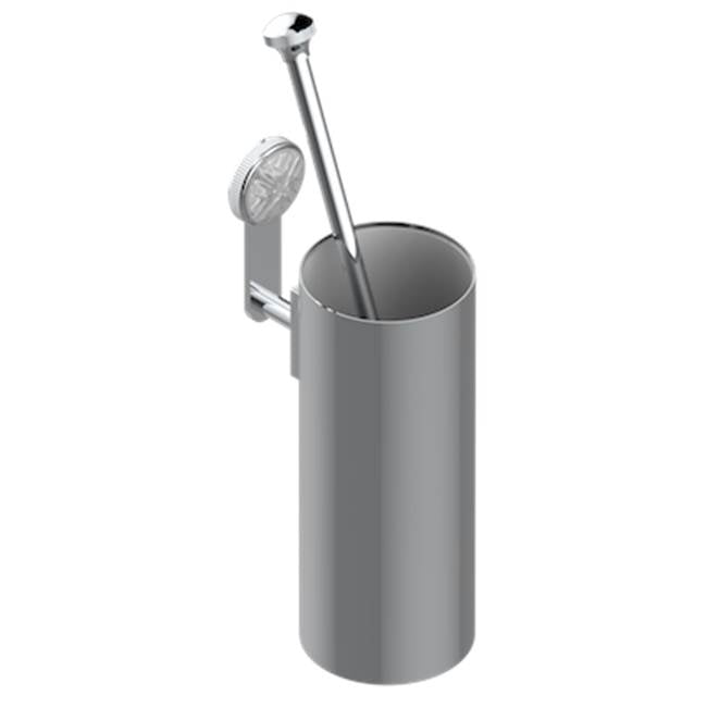 THG - Wall Mounted Toilet Brush Holder - Matt Umber PVD