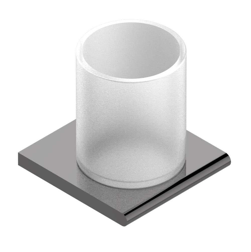 THG - Tumbler holder, wall mounted - Matt Graphite PVD