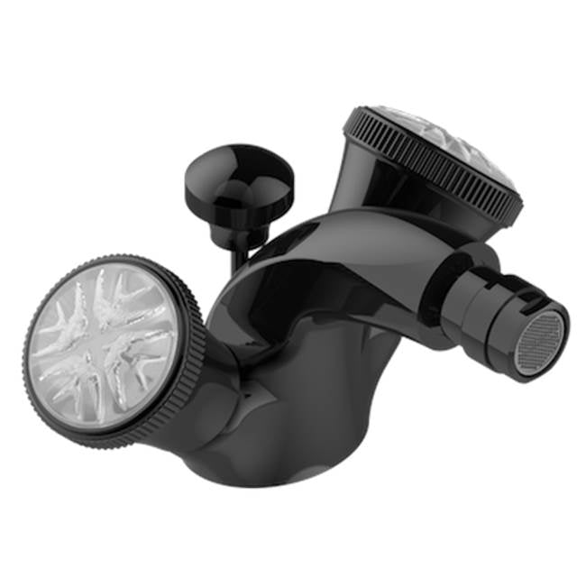 THG - Single Hole Bidet Faucet With Drain - Brown Bronze Color PVD