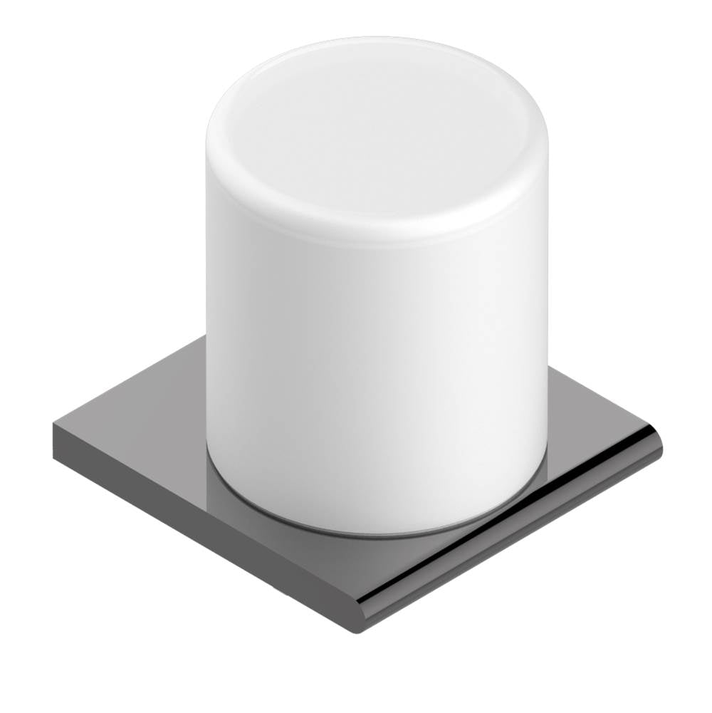 THG - wall liquid soap dispenser - Matt Graphite PVD