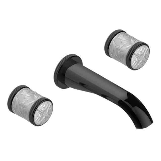 THG - Trim For Wall Mounted 3-hole Lavatory Set Only - Brown Bronze Color PVD