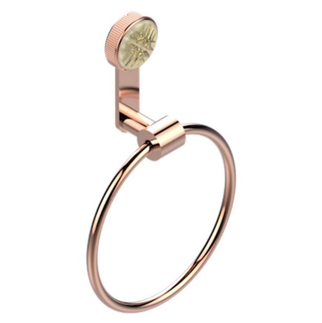 THG - Towel Ring - Blush PVD