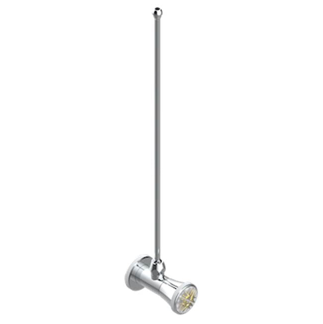 THG - Angle Supply Valve With 3/8'' Adaptor Set For Toilet - Matt Umber PVD