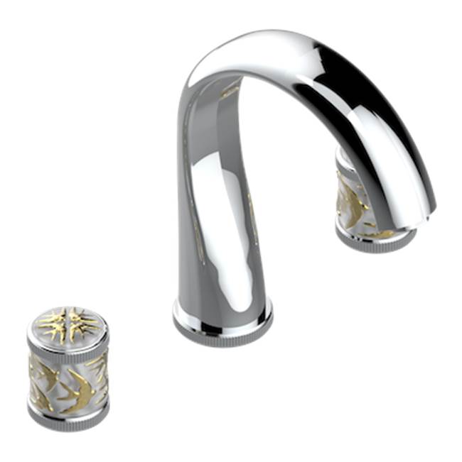THG - Roman Tub Set With 3/4'' Valves - Matt Umber PVD