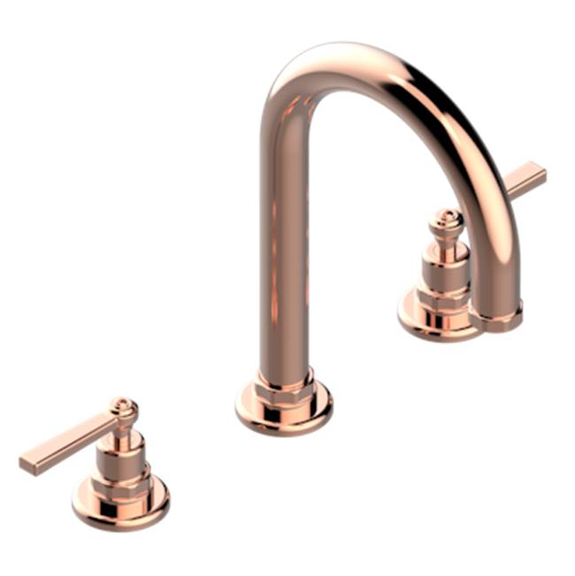 THG - Roman Tub Set With 3/4'' Valves - Blush PVD