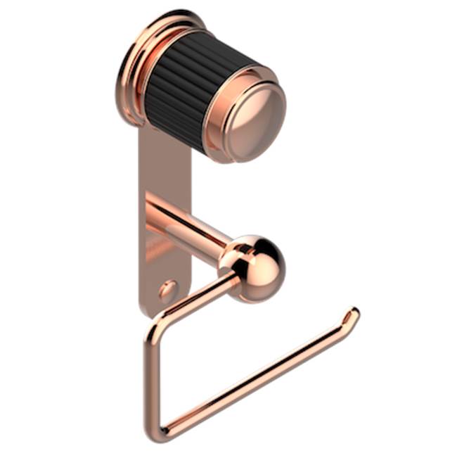 THG - Toilet Paper Holder, Single Mount Without Cover - Blush PVD
