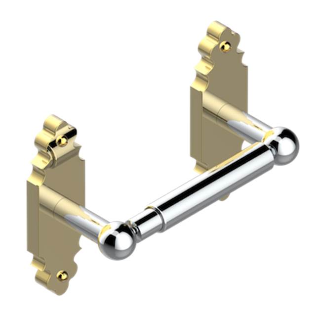 THG - Paper Roll Holder - Chrome Polished Gold Polished