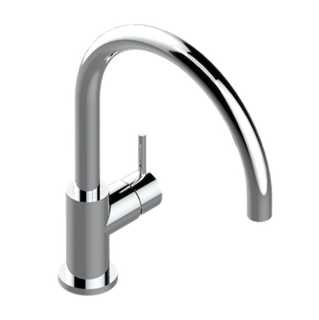 THG - Single Hole Kitchen Faucet With Swivel Spout - Matt Umber PVD