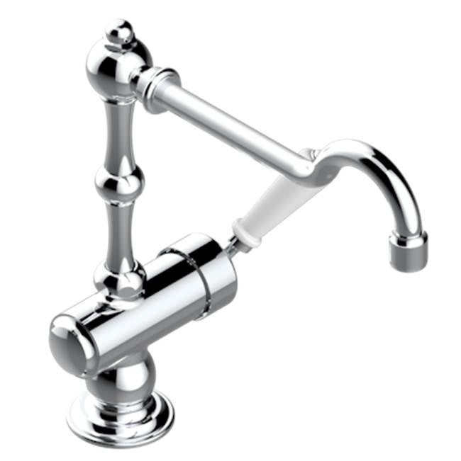 THG - Single Hole Kitchen Faucet With Swivel Spout - Matt Umber PVD
