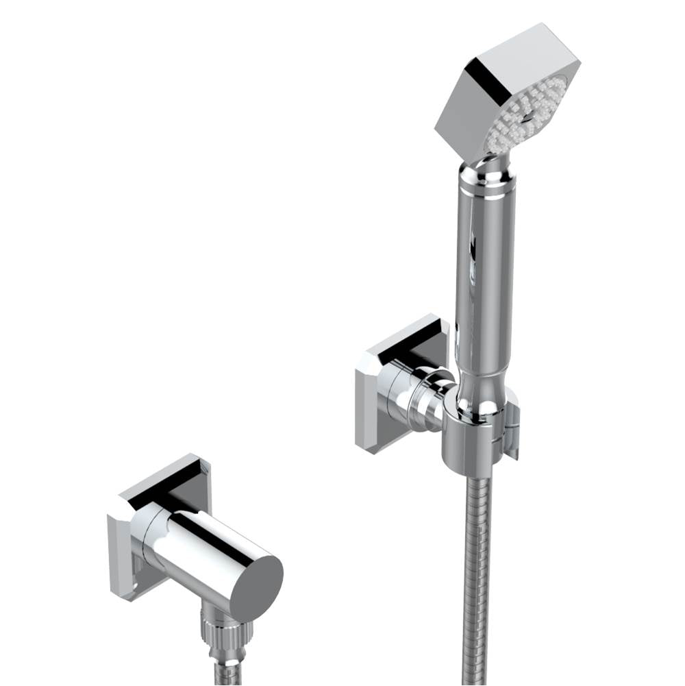THG - Wall mounted handshower with separate fixed hook - Matt Umber PVD