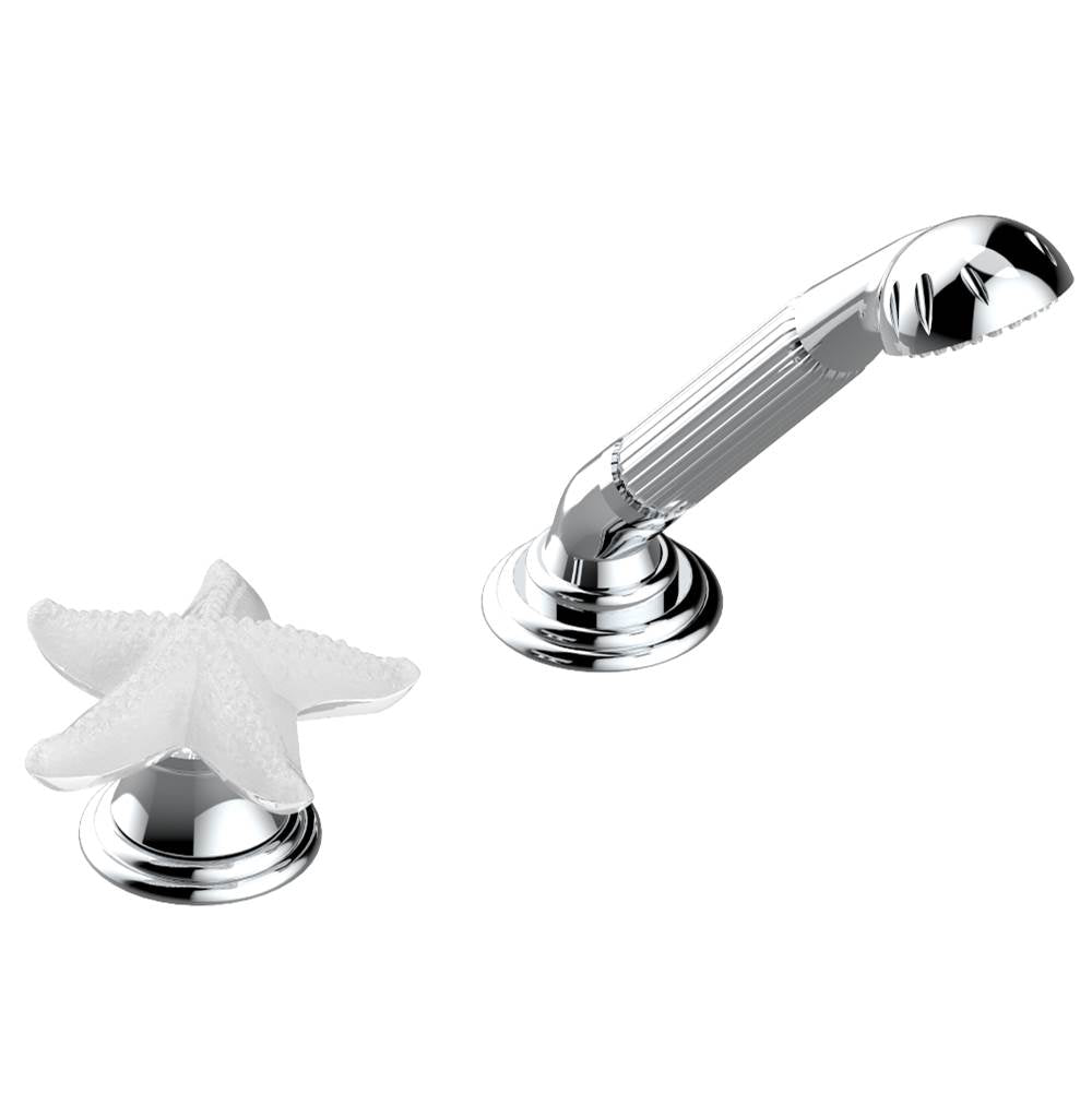 THG - Deck mounted mixer with handshower, progressive cartridge - Matt Umber PVD