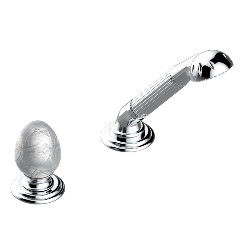 THG - Deck mounted mixer with handshower, progressive cartridge - Matt Umber PVD