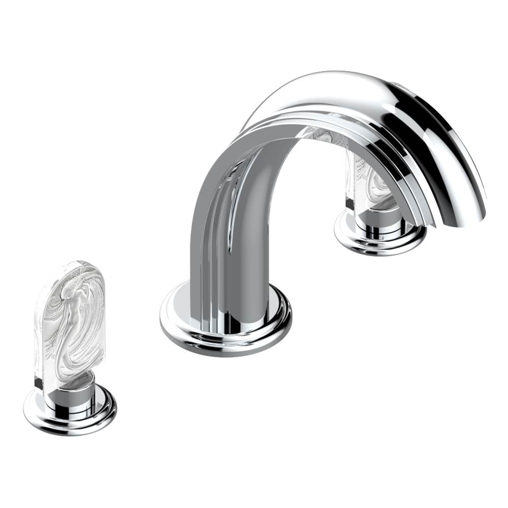 THG - Roman tub set with 3/4'' valves - Matt Umber PVD