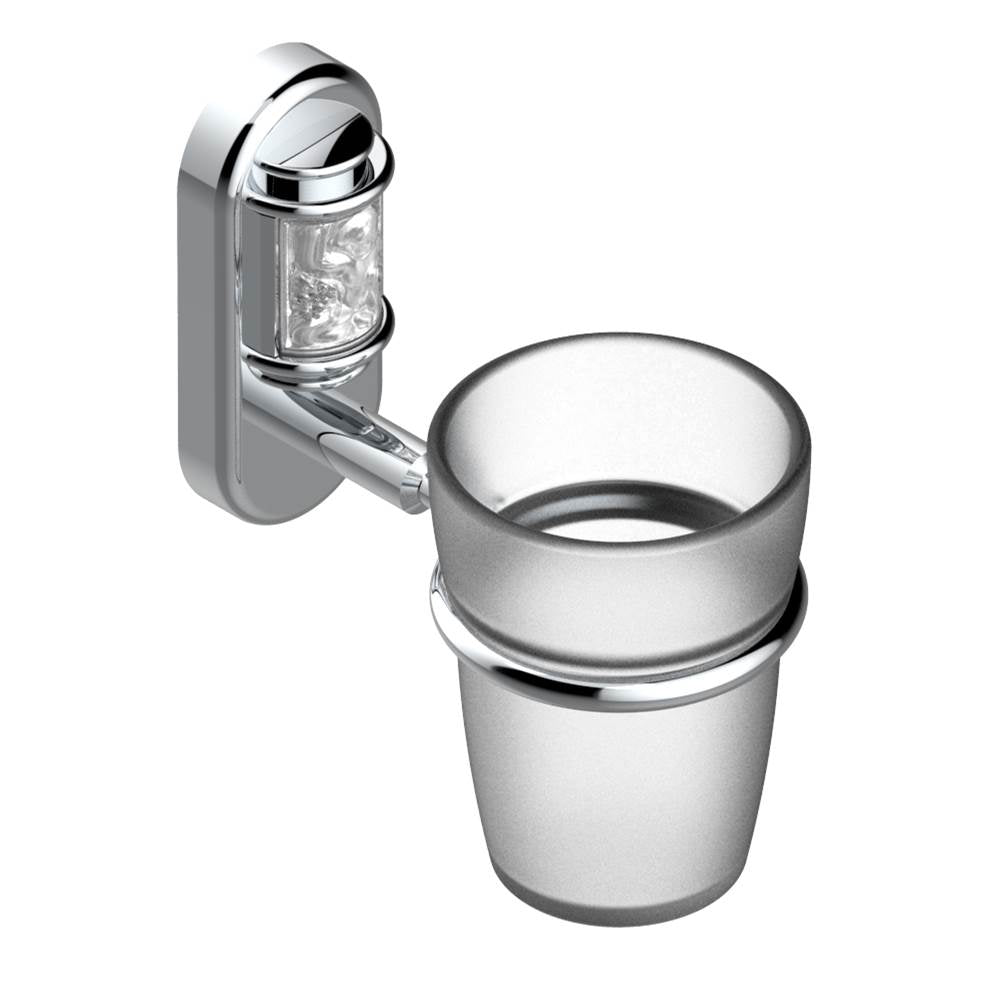 THG - Tumbler holder, wall mounted - Matt Umber PVD