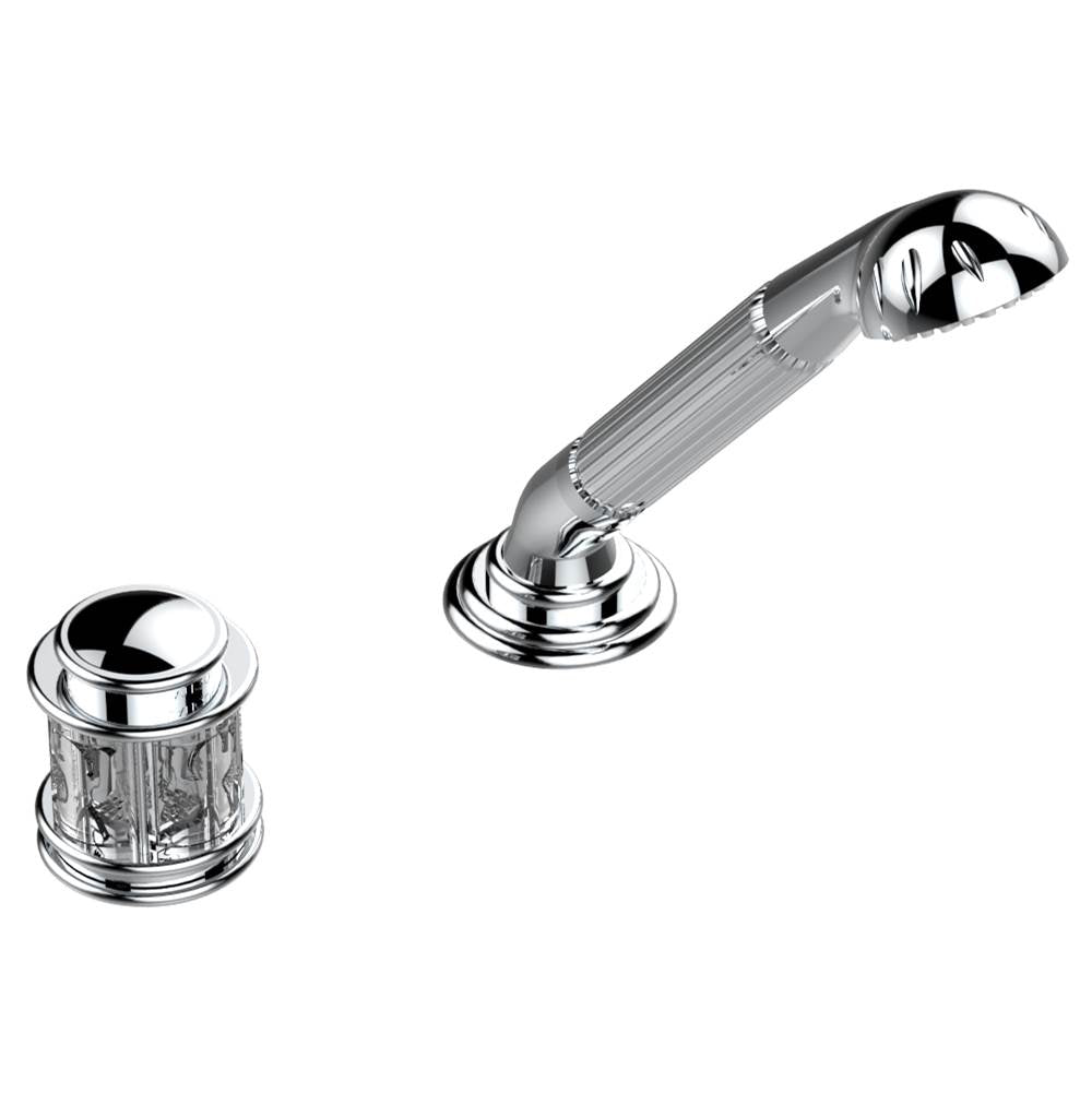 THG - Deck mounted mixer with handshower, progressive cartridge - Matt Umber PVD