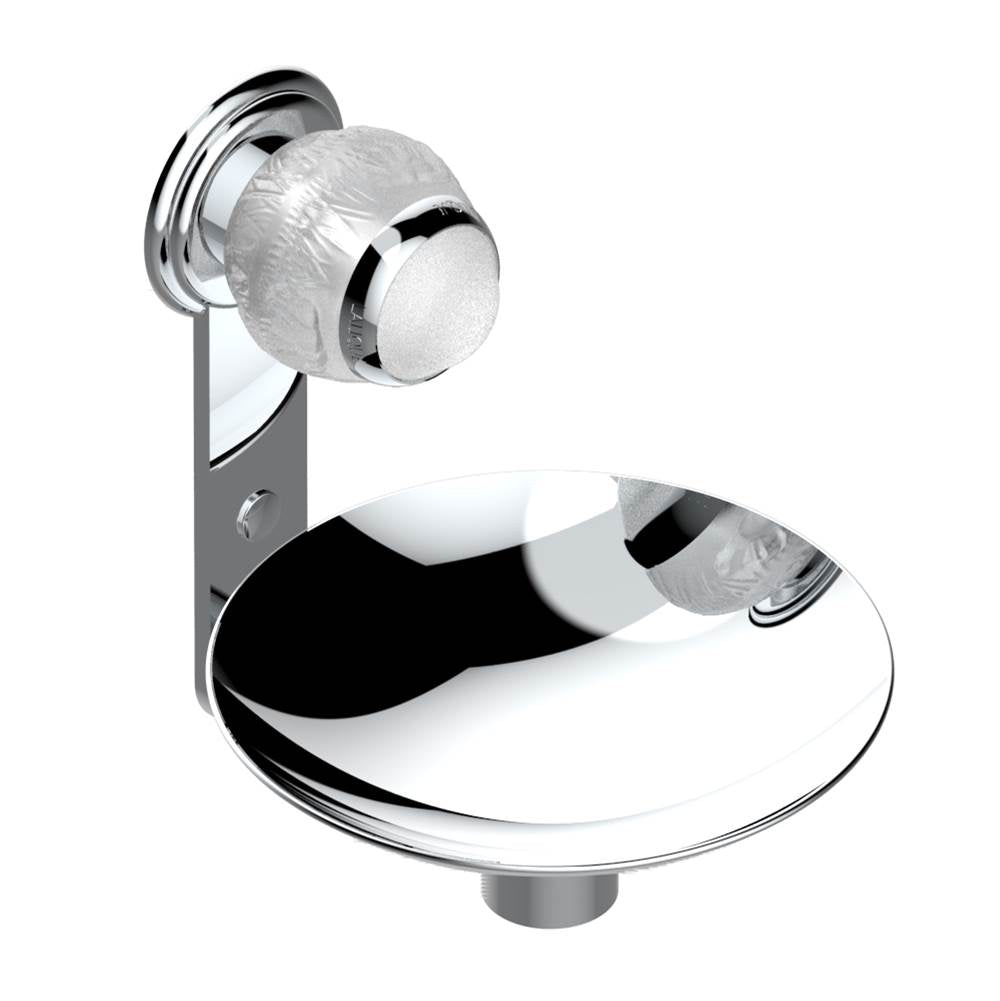 THG - Soap dish, wall mounted, 6'' diameter - Matt Umber PVD