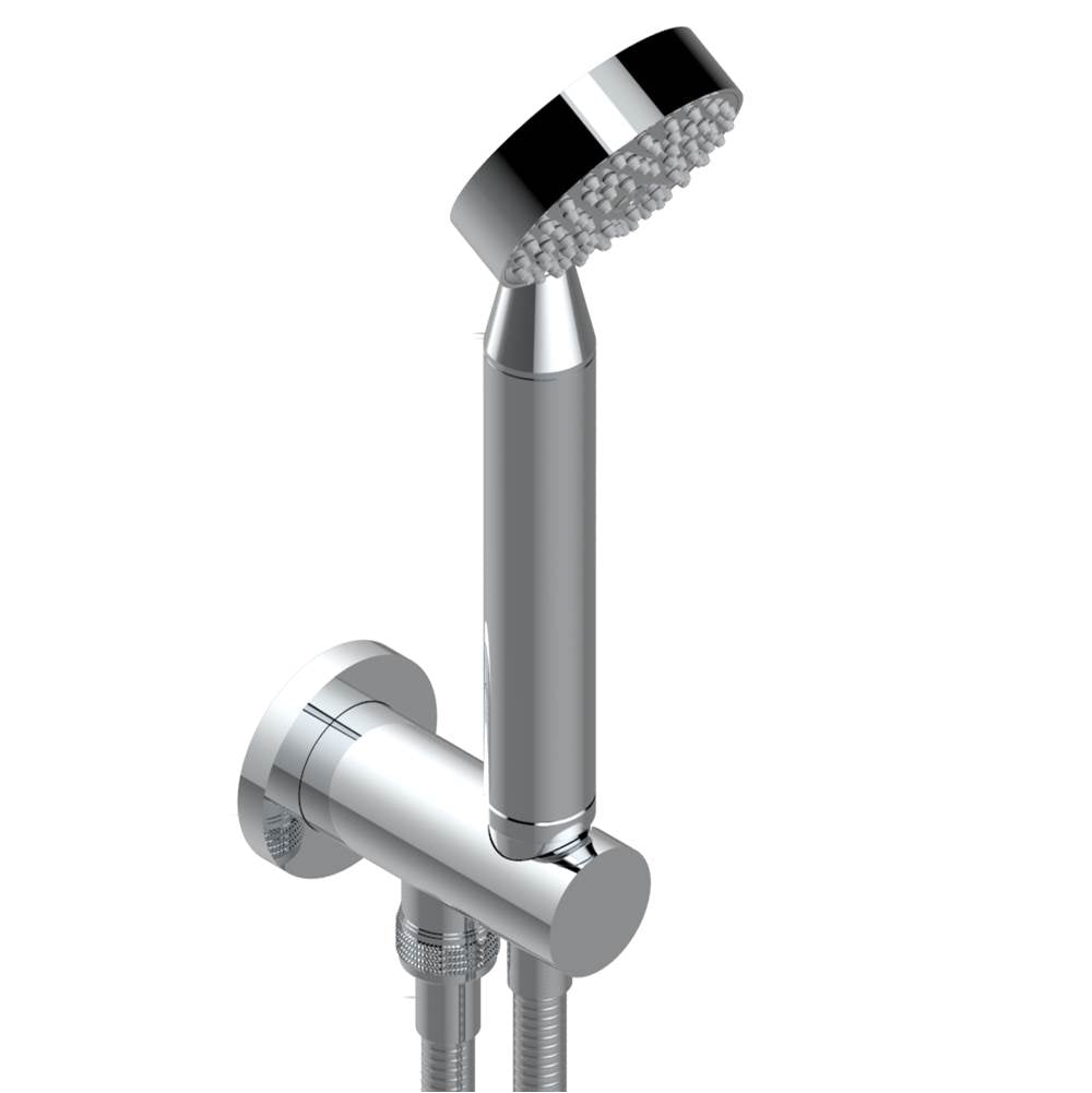 THG - Wall mounted handshower with integrated fixed hook - Matt Umber PVD