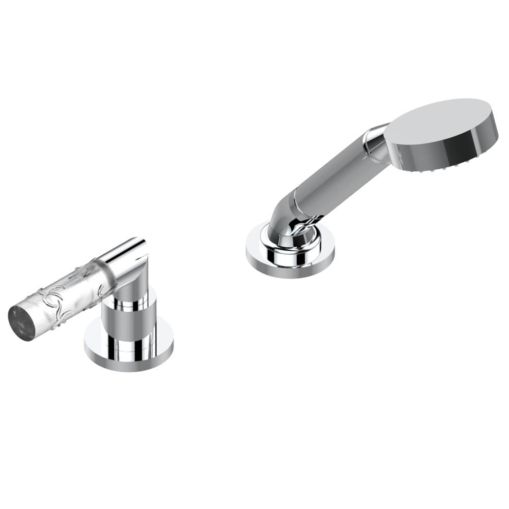 THG - Deck mounted mixer with handshower, progressive cartridge - Matt Umber PVD