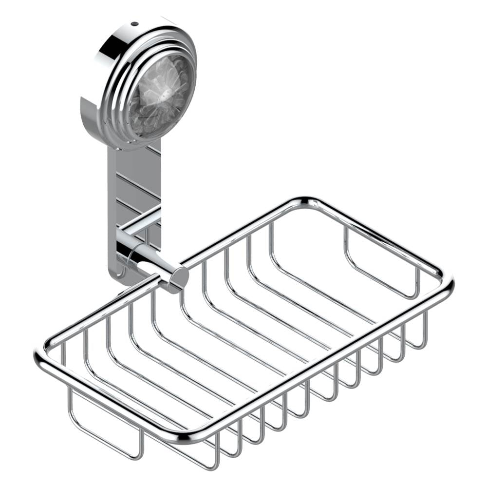 THG - Soap basket, wall mounted 6''1/4 x 3''5/8 - Matt Umber PVD