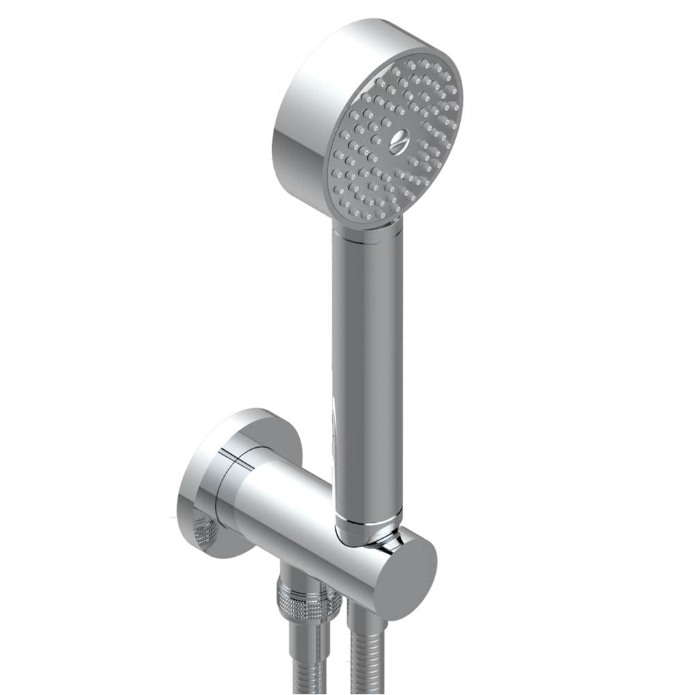 THG - Wall mounted handshower with integrated fixed hook - Matt Umber PVD