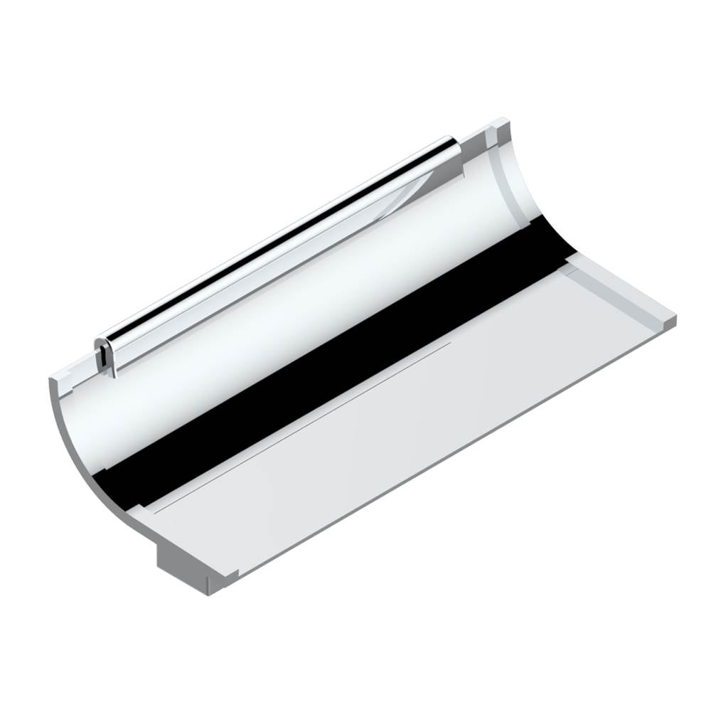 THG - WATERFALL BATH SPOUT, DECK MOUNTED, 15.3/4'' - Matt Umber PVD