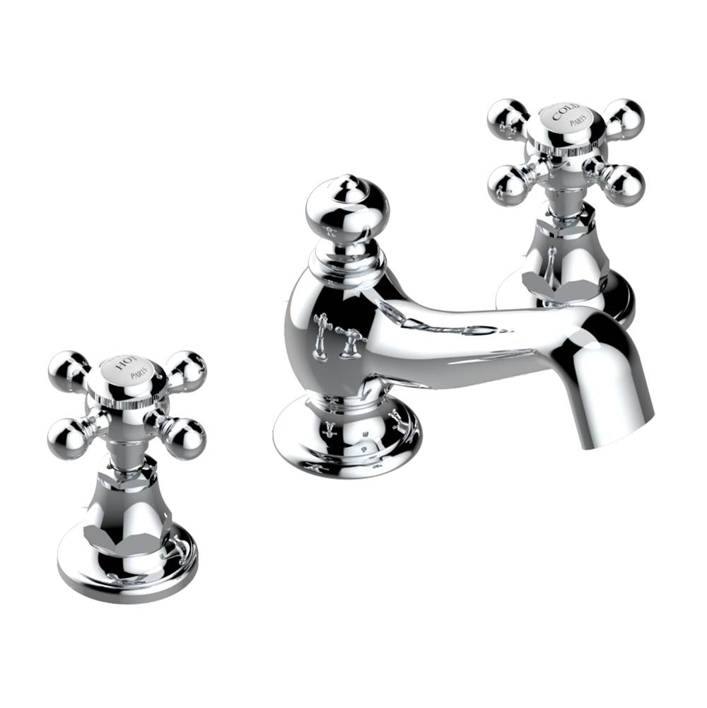 THG - Widespread lavatory set with drain - Matt Umber PVD