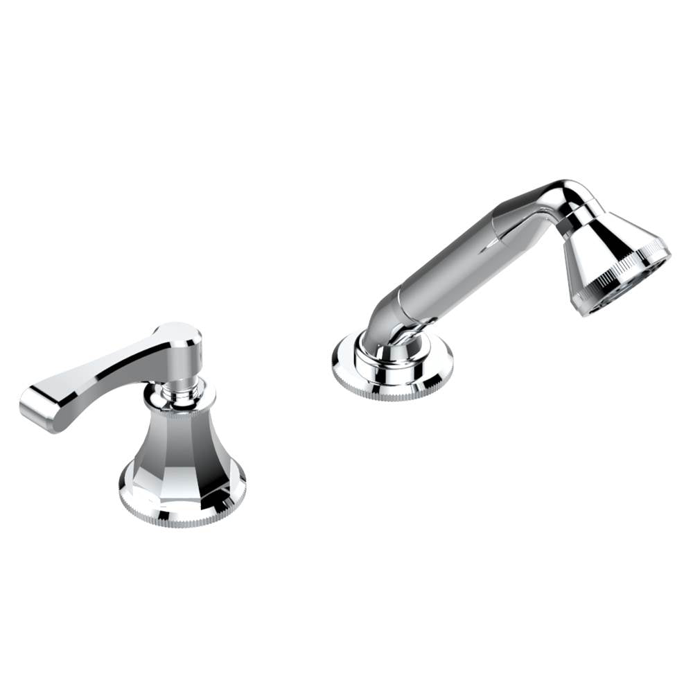 THG - Deck mounted mixer with handshower, progressive cartridge - Matt Umber PVD