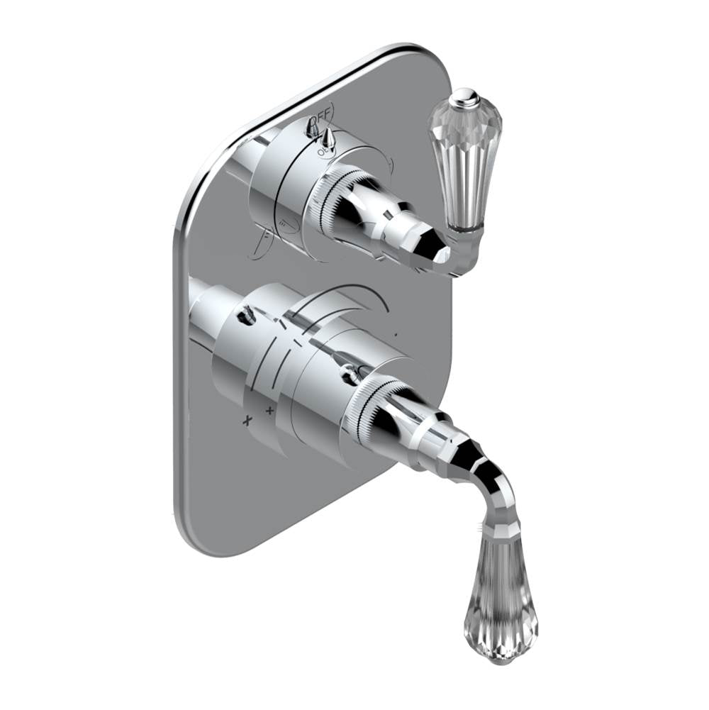THG - Trim for thg thermostat with 2-way diverter, rough part supplied with fixing box ref. 5 500AE/US - Matt Umber PVD