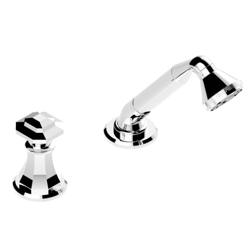 THG - Deck mounted mixer with handshower, progressive cartridge - Matt Umber PVD